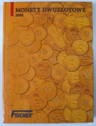 Klaser z monetami 2 złote GN 2005 Fischer.