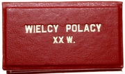 Zestaw 4 medali Wielcy Polacy XX w.