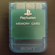 Memory Card Karta Pamięci PSX PS One PS2 Niebieska