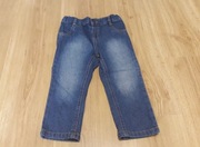 Spodnie (wygodne) jeansy,dzinsy  C&A ,roz 92 
