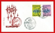 Włochy 1972 rok FDC z Mi 1364 - 1365 EUROPA CEPT