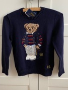 Polo Ralph Lauren sweter z misiem Bear roz.S/8/