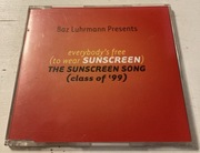 Everybody's Free The Sunscreen Song Baz Luhrmann
