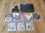 Konsola PS3 SLim 320GB + 8gier