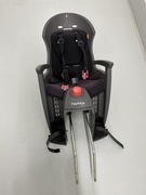 Fotelik rowerowy Hamax Siesta szaro-czarny + adapter na ramę.