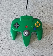 Kontroler N64, Nintendo 64, oryginalny, zielony