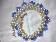 Przepiękny naszyjnik kolia perły Art Deco 