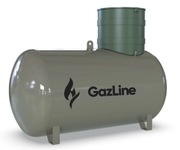 Zbiornik, butla na gaz propan LPG 2700L. podziemny