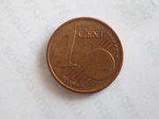 1 €URO CENT 2002 STUTTGART DEUTCHLAND PIERWSZY ROK