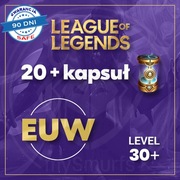 League of Legends LoL smurf konto EUW 20 Kapsuł