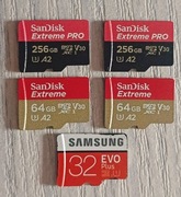 Zestaw kart pamięci microSD 