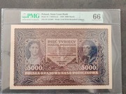 5000 marek z 1920 roku - PMG 66 EPQ