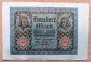 Banknot 100 Mark 1920 r.