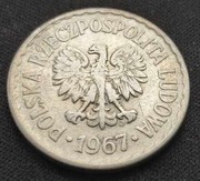 1 zł 1967 moneta rzadkość  rarytas