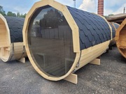sauna drewniana BECZKA ogrodowa*200x200