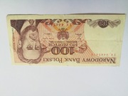BANKNOT 100 złoty 1986 seria SK 4445410
