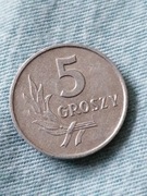 5 groszy 1962(rzadsza) B. ŁADNA