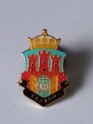 Herb miasta Kraków przypinka pin  odznaka wpinka