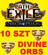 PATH OF EXILE PoE NECROPOLIS 10 DIVINE ORB 24/7