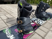 Deska snowboard komplet Burton