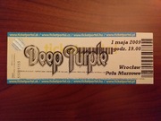 Deep Purple bilet 1.05.2009  Wrocław