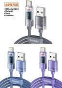 Przewód kabel USB-A / USB-C szybkie ładowanie PD