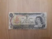 Jeden 1 DOLAR 1973 seria ALN - one dollar Canada