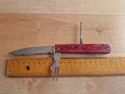 stary składany nożyk Scyzoryk ZSRR Pawłowo nóż 8cm