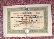 akcje 1000 marek 1922 r 