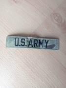 Naszywka taśma US ARMY, emblemat na rzep