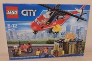 Lego City 60108 - Helikopter strażacki, pożar 