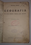 GEOGRAFIA dla II i III klasy M. Siwak - 1911 antyk