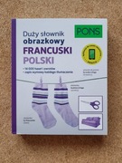 Duży słownik obrazkowy Francuski - Polski