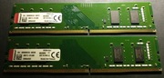 DDR4 / KINGSTON KVR26N19S6/4 / 2x4GB / 2666 MHz