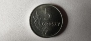 Polska 5 groszy, 1962 r. (L37)