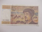 Francja, 20 franków 1995