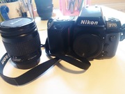 Aparat analogowy Nikon F70 + obiektyw 28 - 80 mm