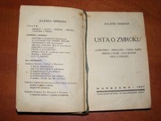 JULJUSZ GERMAN - USTA O ZMROKU OPOWIADANIA 1927