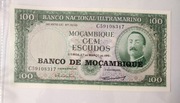 100 escudos Mozambik UNC
