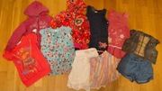 Paka komplet zestaw ubrań dla dziewczynki lato wiosna jesień bluza koszulka