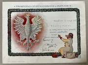 24 Telegram patriotyczny Wojska Wielkopolskie 1920