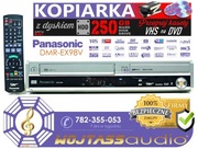 Kopiarka VHS na DVD HDD 250GB Panasonic Nagrywarka