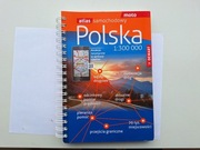 Atlas samochodowy Polski 1: 300 tyś. dokładny 2022