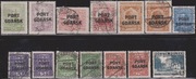Port Gdańsk zestaw znaczków kasowane