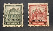 Znaczki Niemcy 1932 kasowane