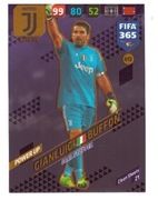 PANINI FIFA 365 2018 BUFFON JUVENTUS POWER UP