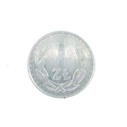 1 zł. moneta z 1983 roku aluminiowa