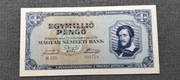 Węgry 1 milion Pengo z 1946r UNC