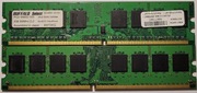RAM 4GB (2*2GB) 800MHz DDR2 CL5 PC2-6400U
