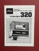 Instrukcja lampa błyskowa TOSHIBA mod.320  PRL
